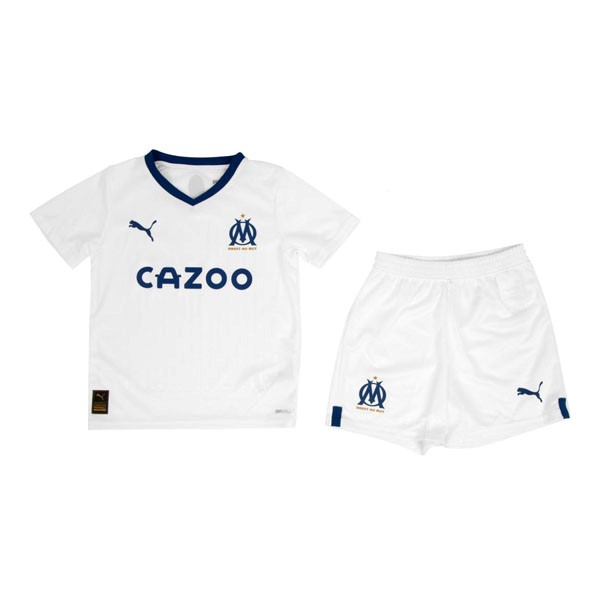 Marseille Heimtrikot Kinder 2022-2023